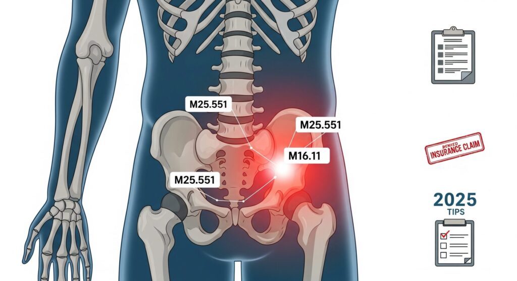 Hip Pain ICD 10 Codes