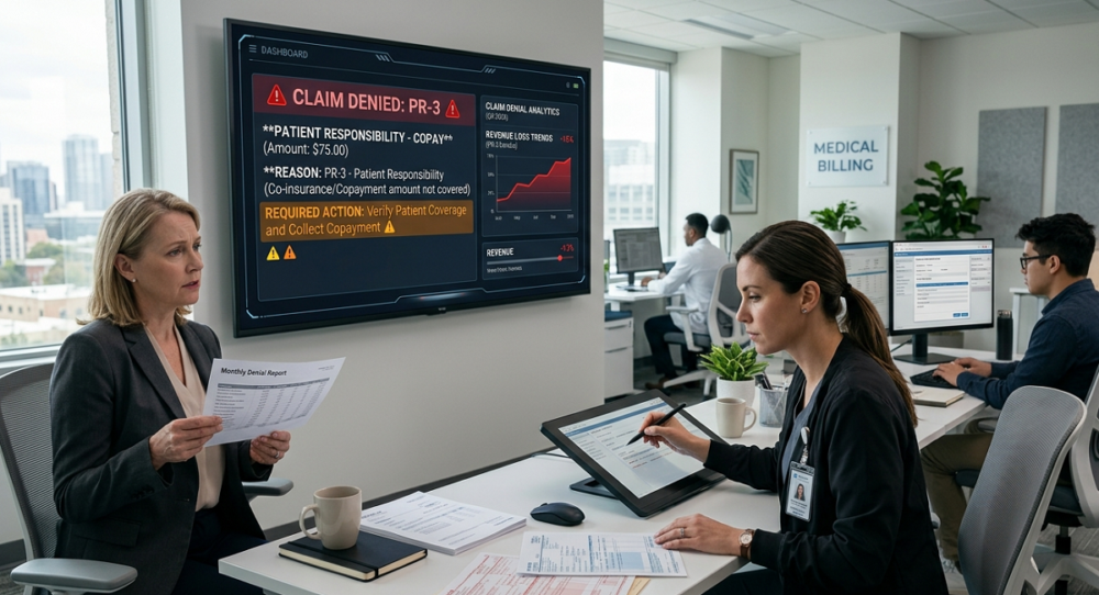 pr 3 in medical billing