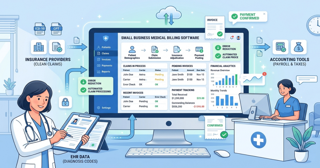 medical billing software for small business