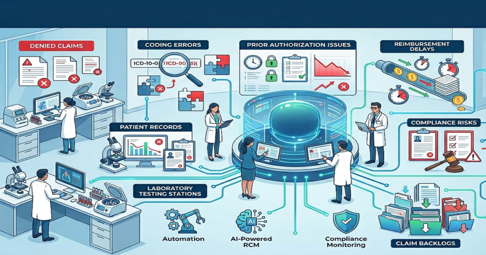 laboratory revenue cycle challenges