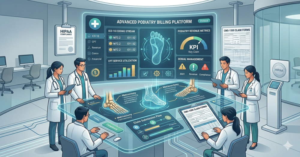 podiatry billing codes and guidelines