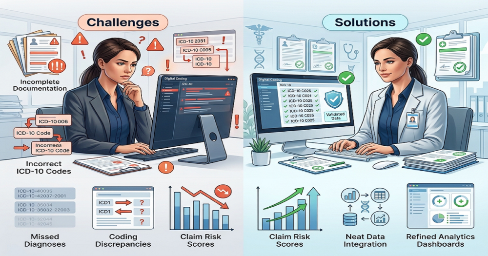 risk adjustment coding challenges