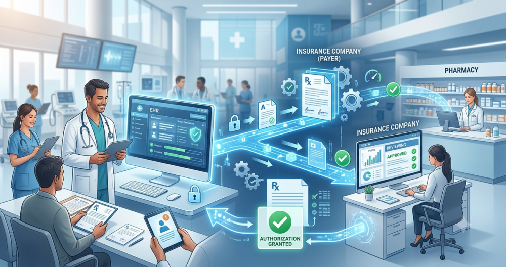 Electronic prior authorization